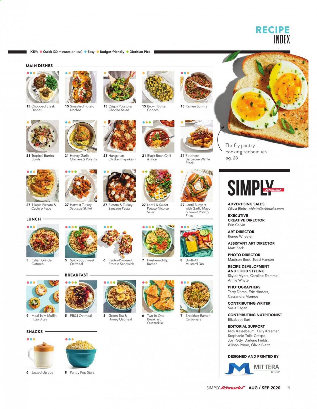 Schnucks Weekly Ad August 1 to September 30