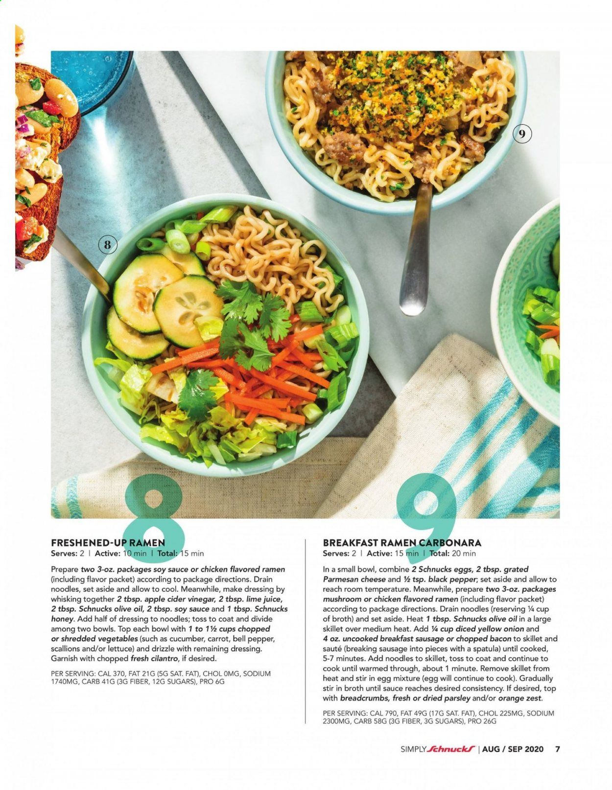 Schnucks Weekly Ad August 1 to September 30