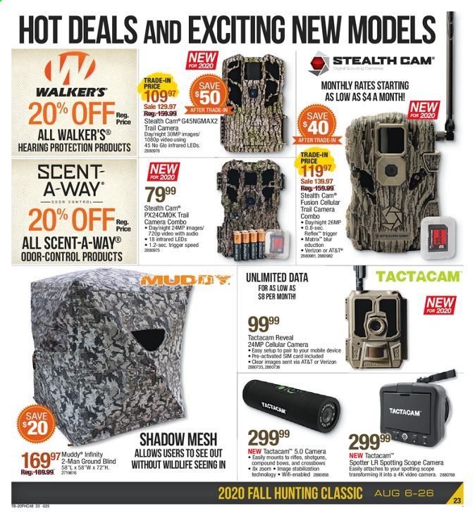 Bass Pro Shops Weekly Ad August 6 to August 26