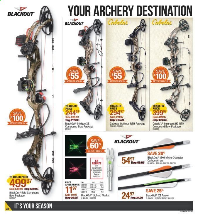Bass Pro Shops Weekly Ad August 6 to August 26