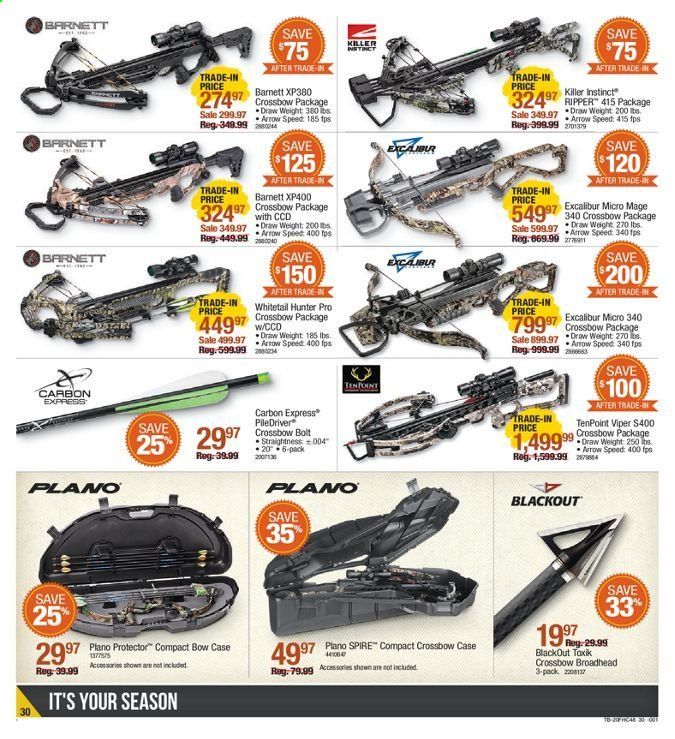 Bass Pro Shops Weekly Ad August 6 to August 26