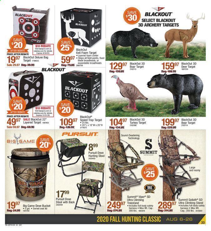 Bass Pro Shops Weekly Ad August 6 to August 26