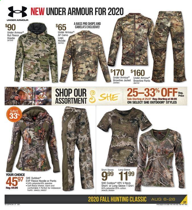 Bass Pro Shops Weekly Ad August 6 to August 26
