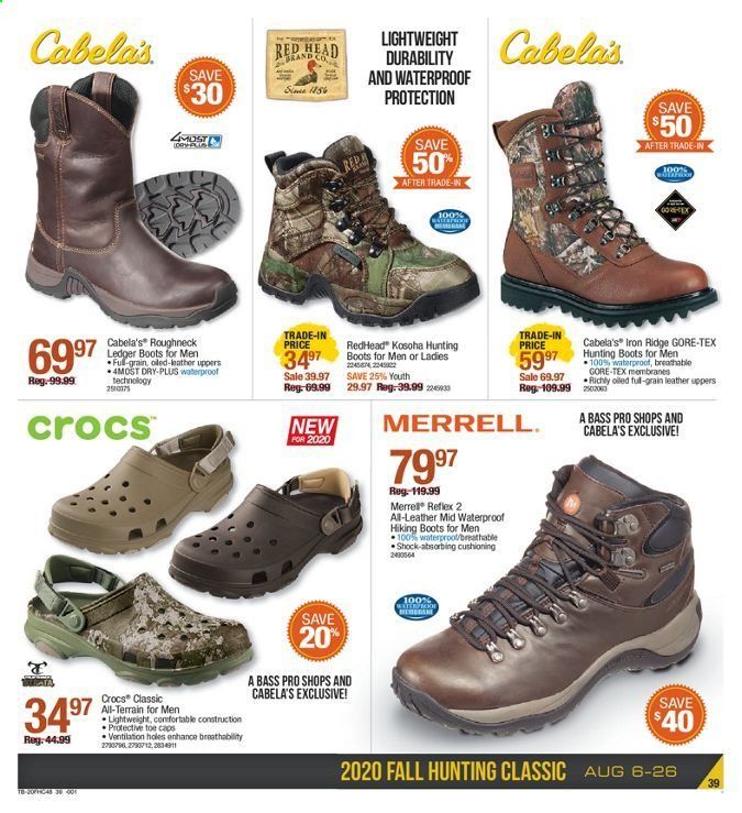 Bass Pro Shops Weekly Ad August 6 to August 26
