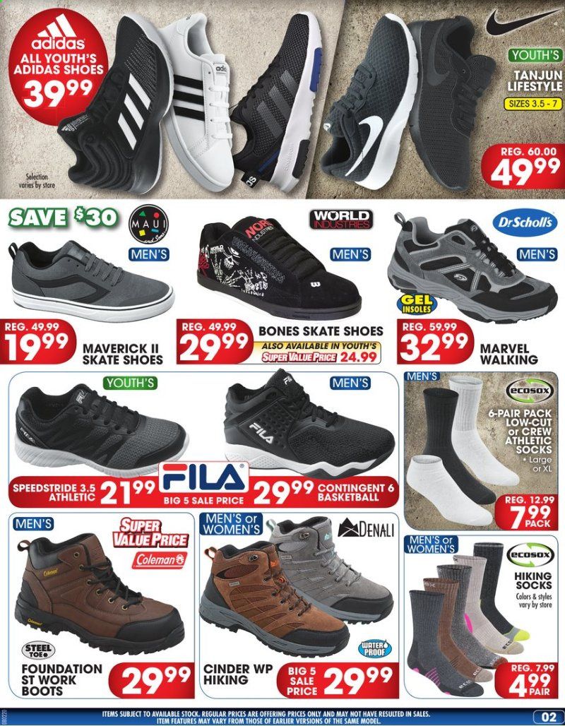 Big 5 Weekly Ad August 2 to August 8