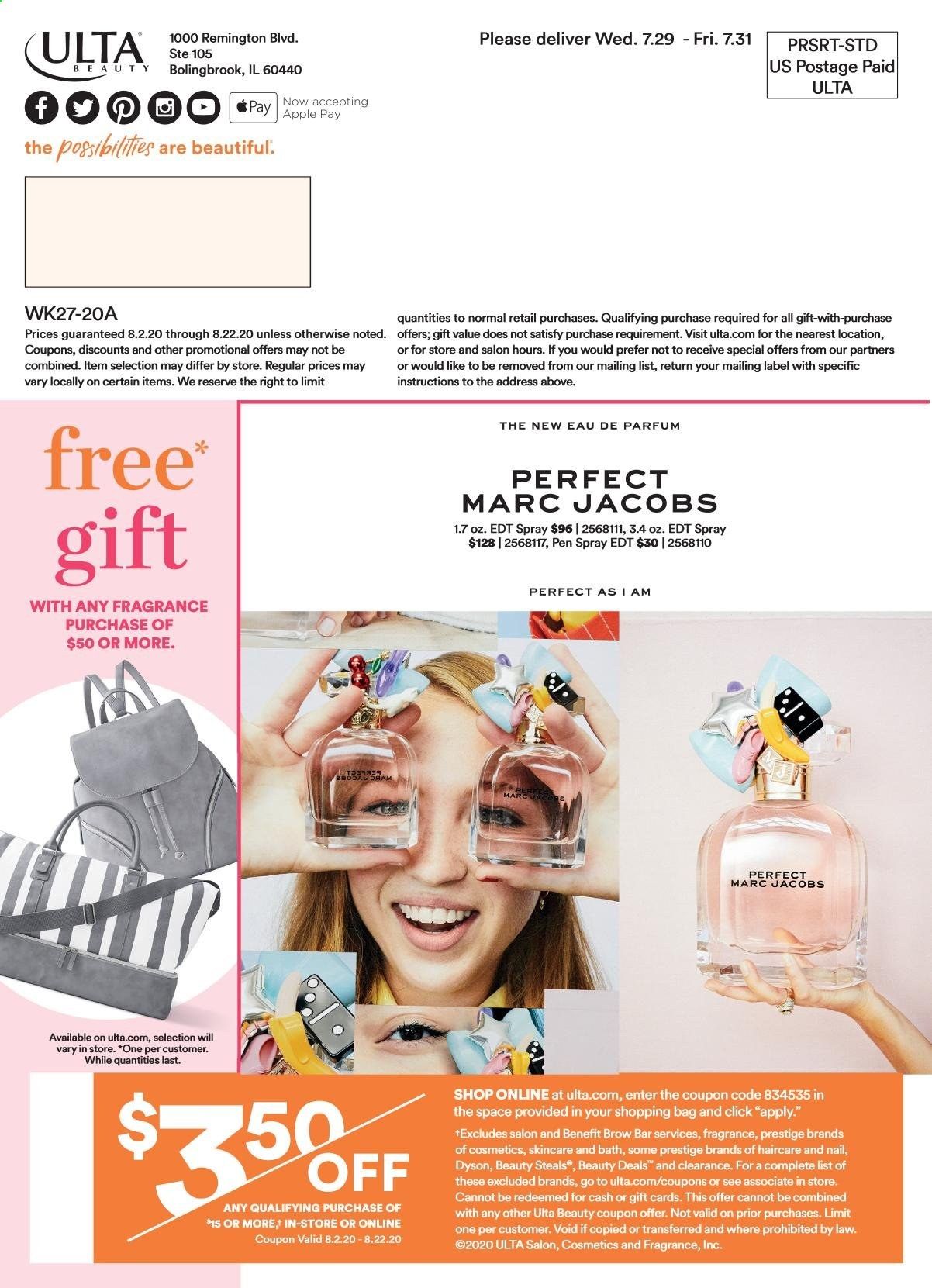 Ulta Beauty Weekly Ad August 2 to August 22