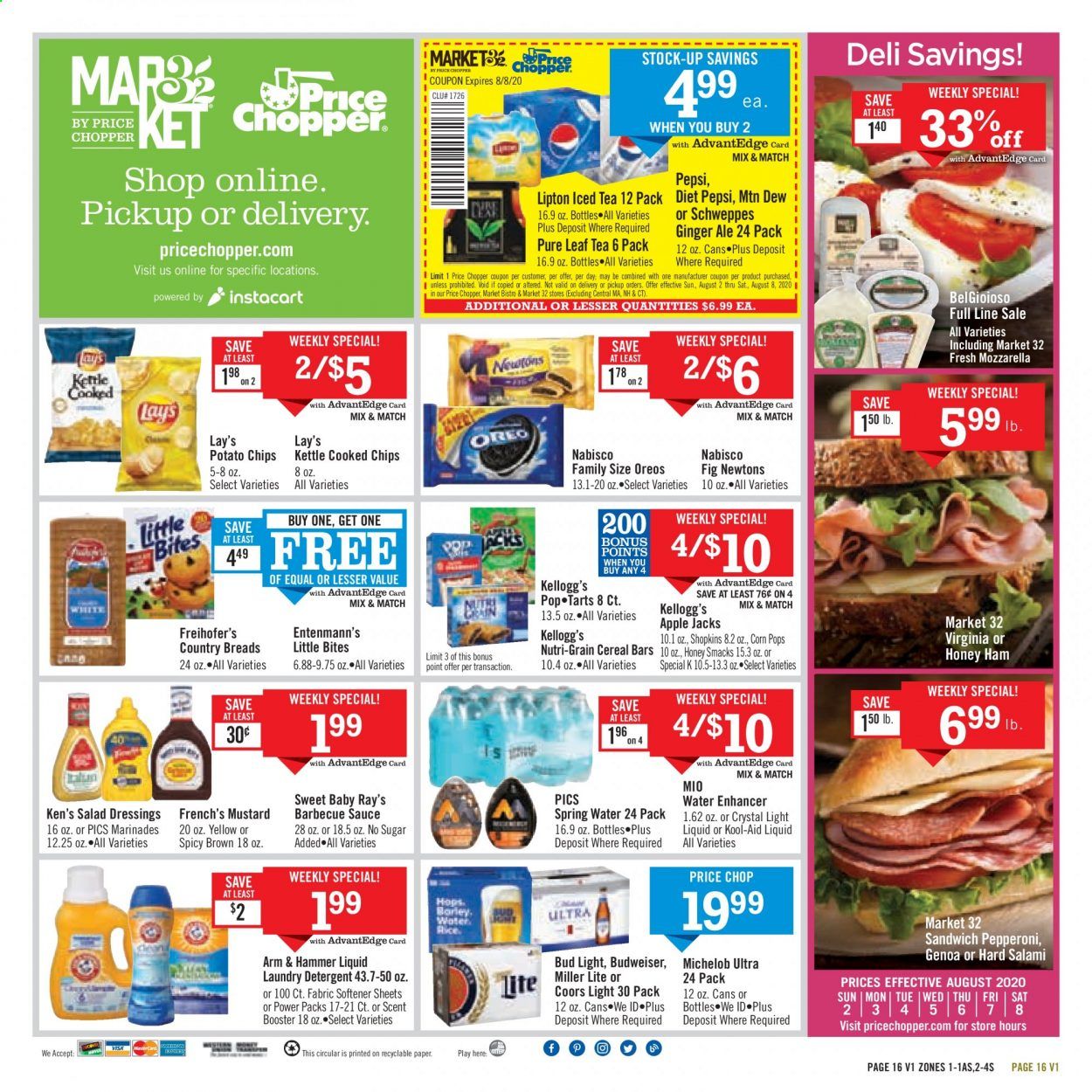 Price Chopper (NY) Weekly Ad August 2 to August 8