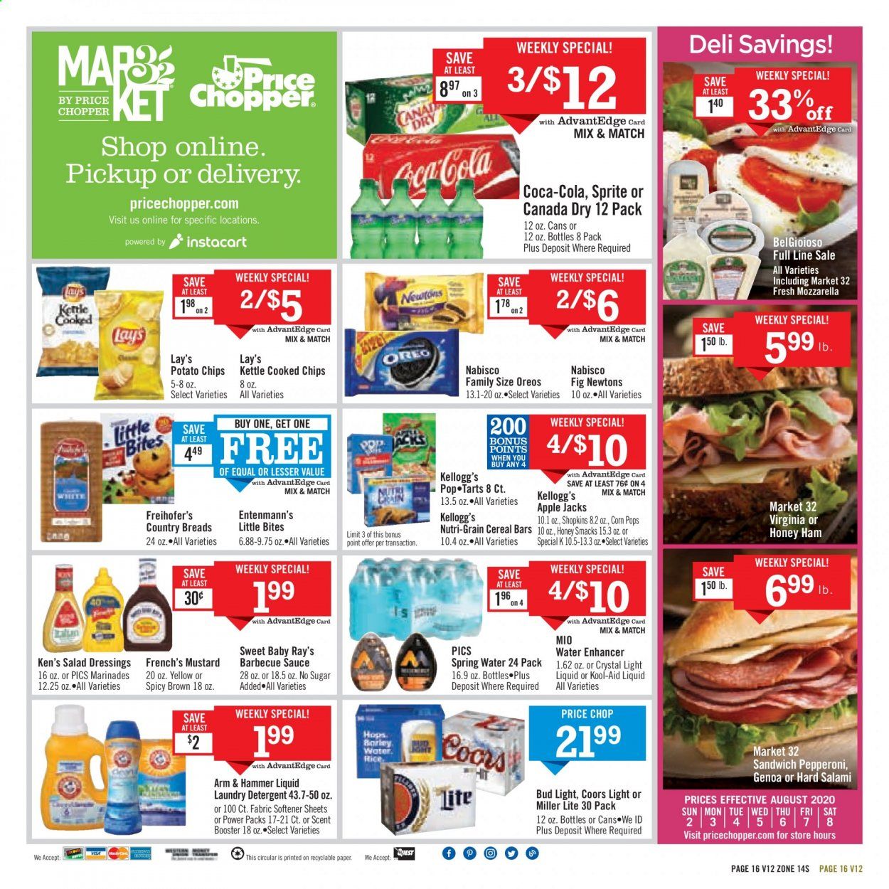Price Chopper (CT) Weekly Ad August 2 to August 8