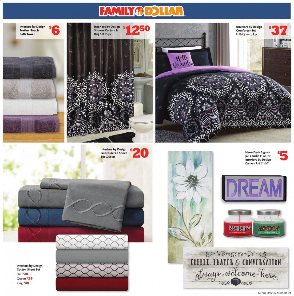 Family Dollar Weekly Ad August 2 to August 8