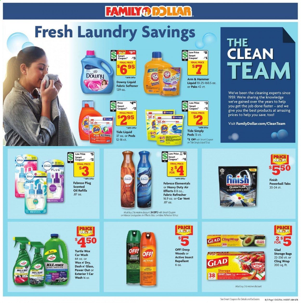 Family Dollar Weekly Ad August 2 to August 8