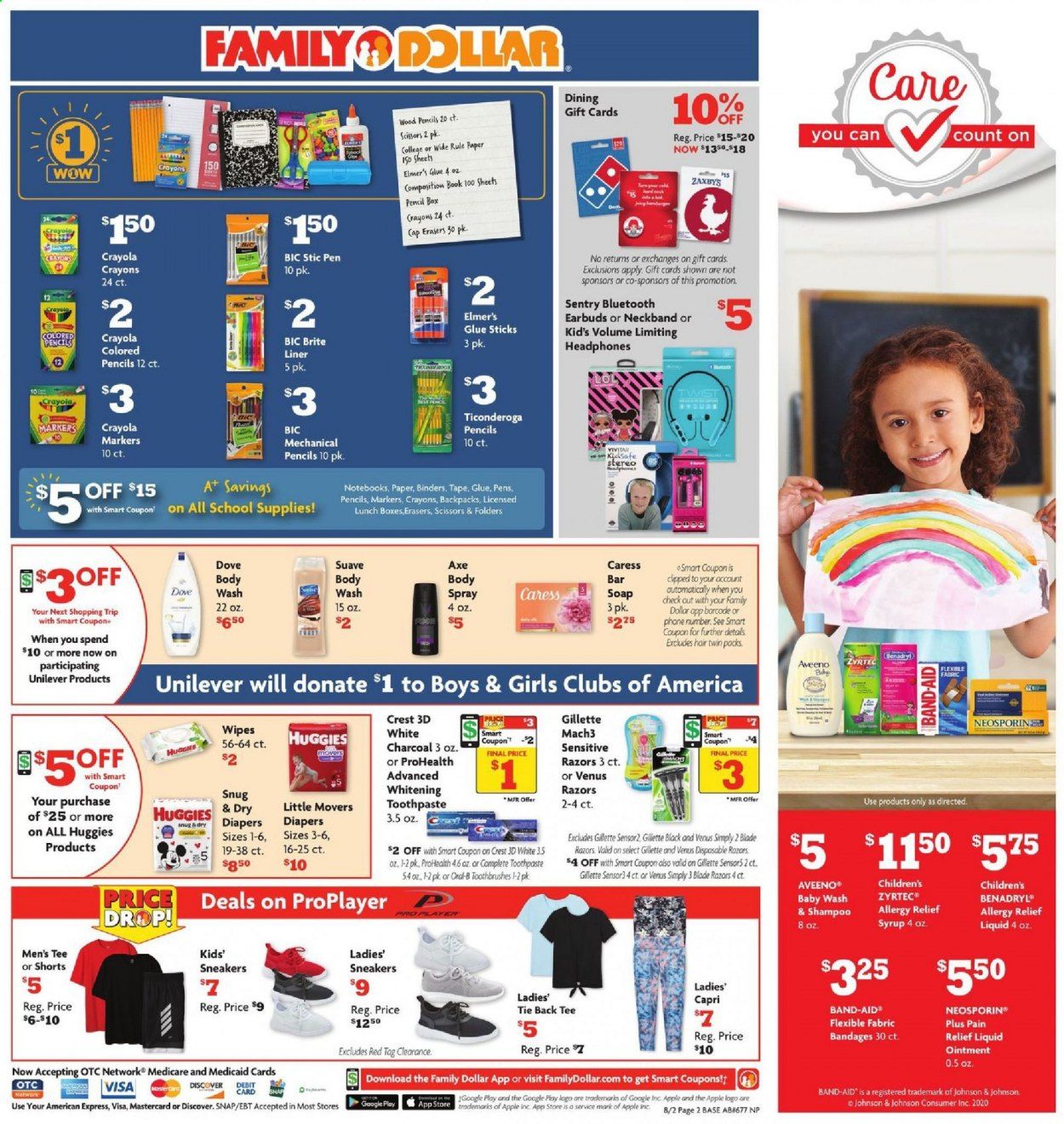 Family Dollar Weekly Ad August 2 to August 8