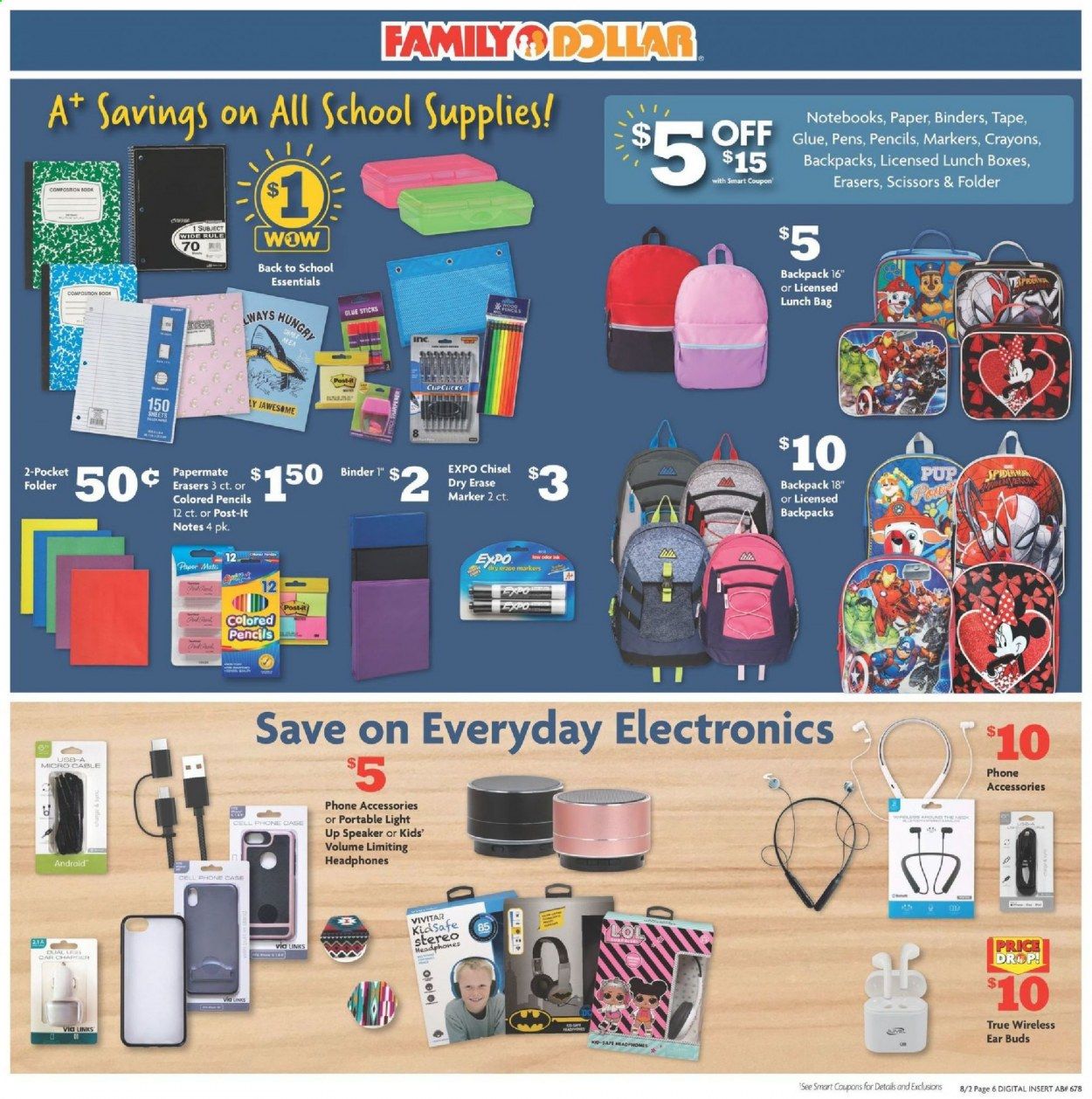Family Dollar Weekly Ad August 2 to August 8