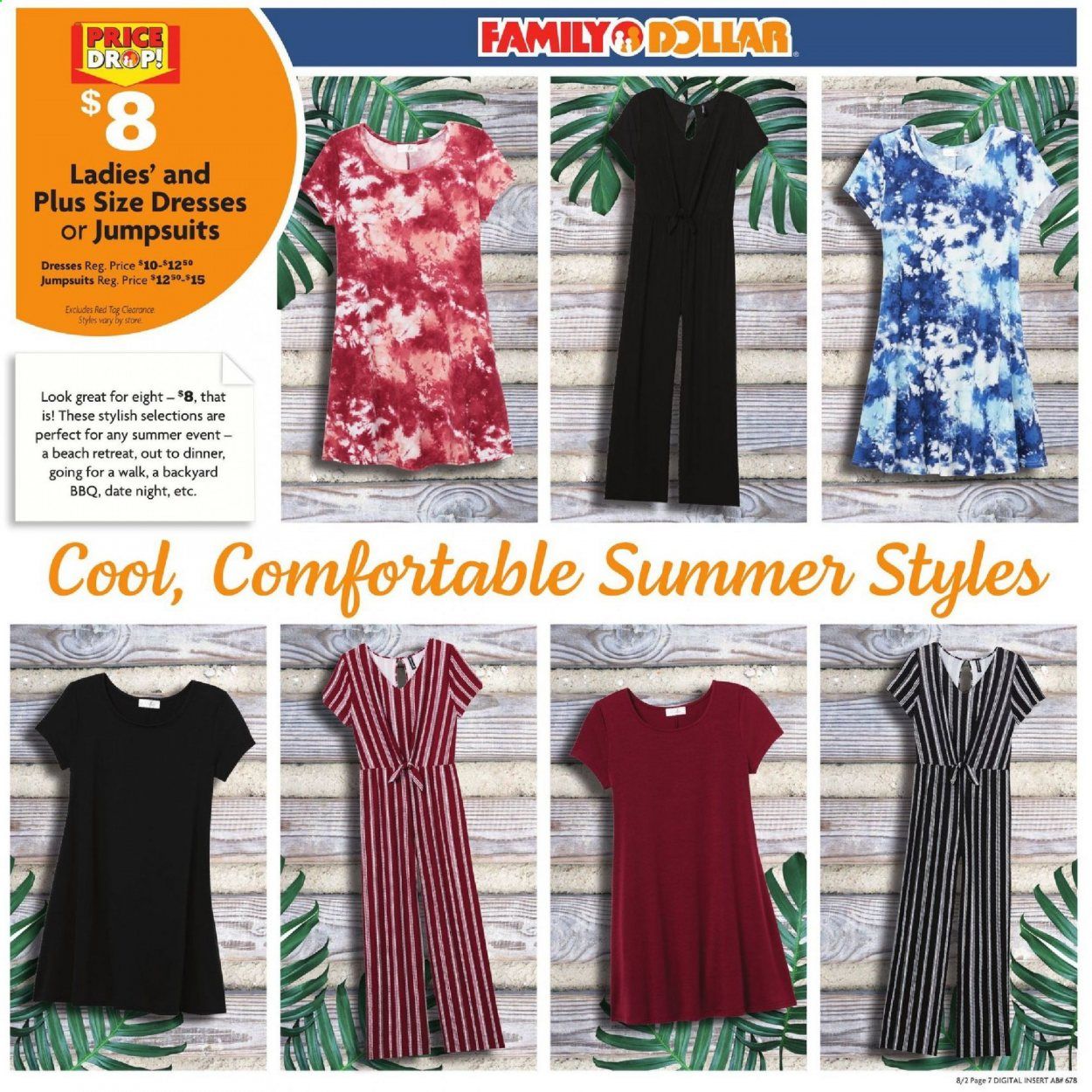 Family Dollar Weekly Ad August 2 to August 8