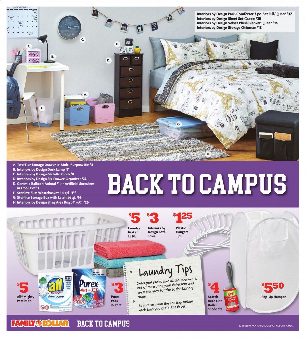 Family Dollar Weekly Ad August 2 to August 15