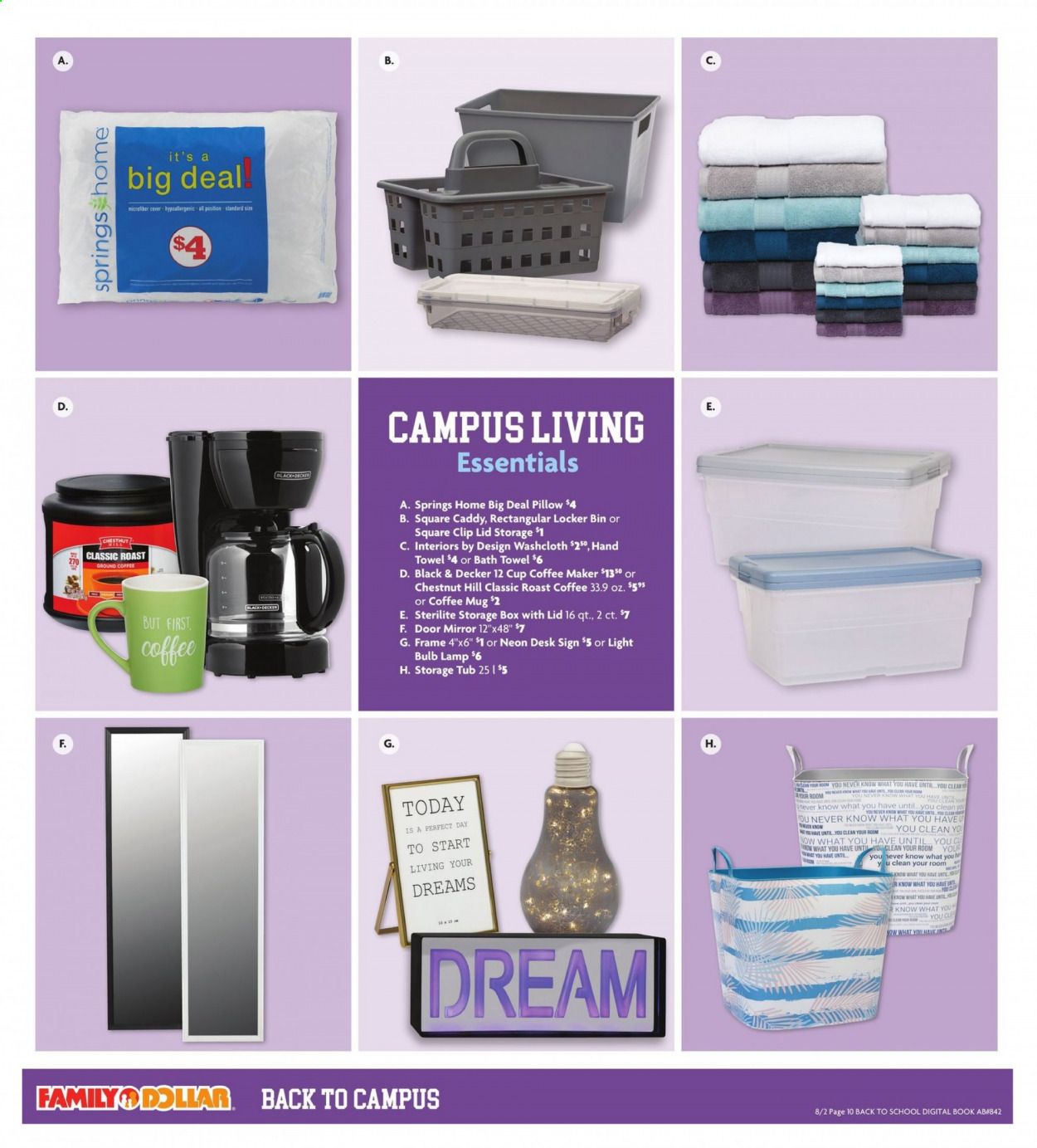 Family Dollar Weekly Ad August 2 to August 15