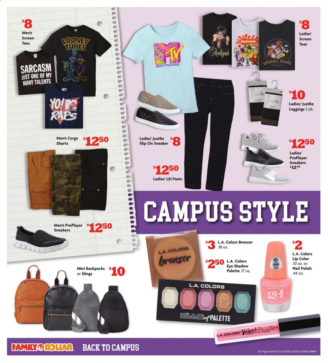 Family Dollar Weekly Ad August 2 to August 15