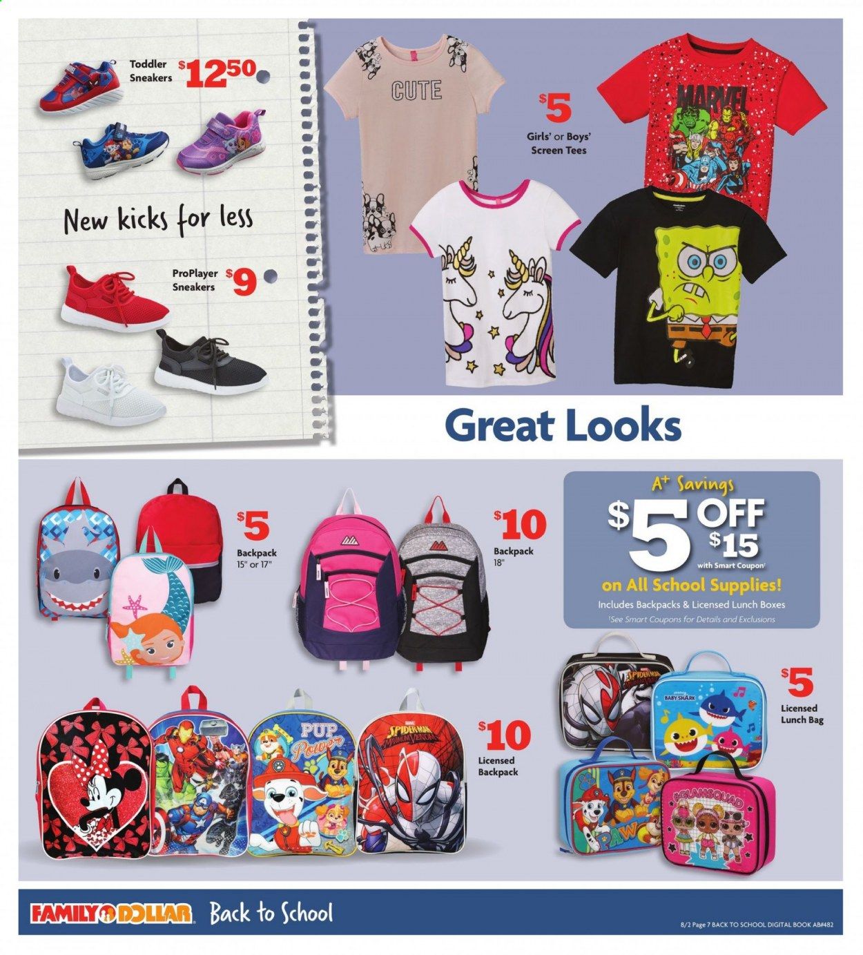 Family Dollar Weekly Ad August 2 to August 15