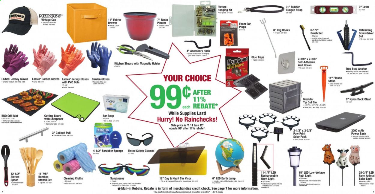 Menards Weekly Ad August 2 to August 8