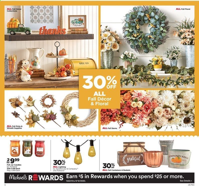 Michaels Weekly Ad August 2 to August 8