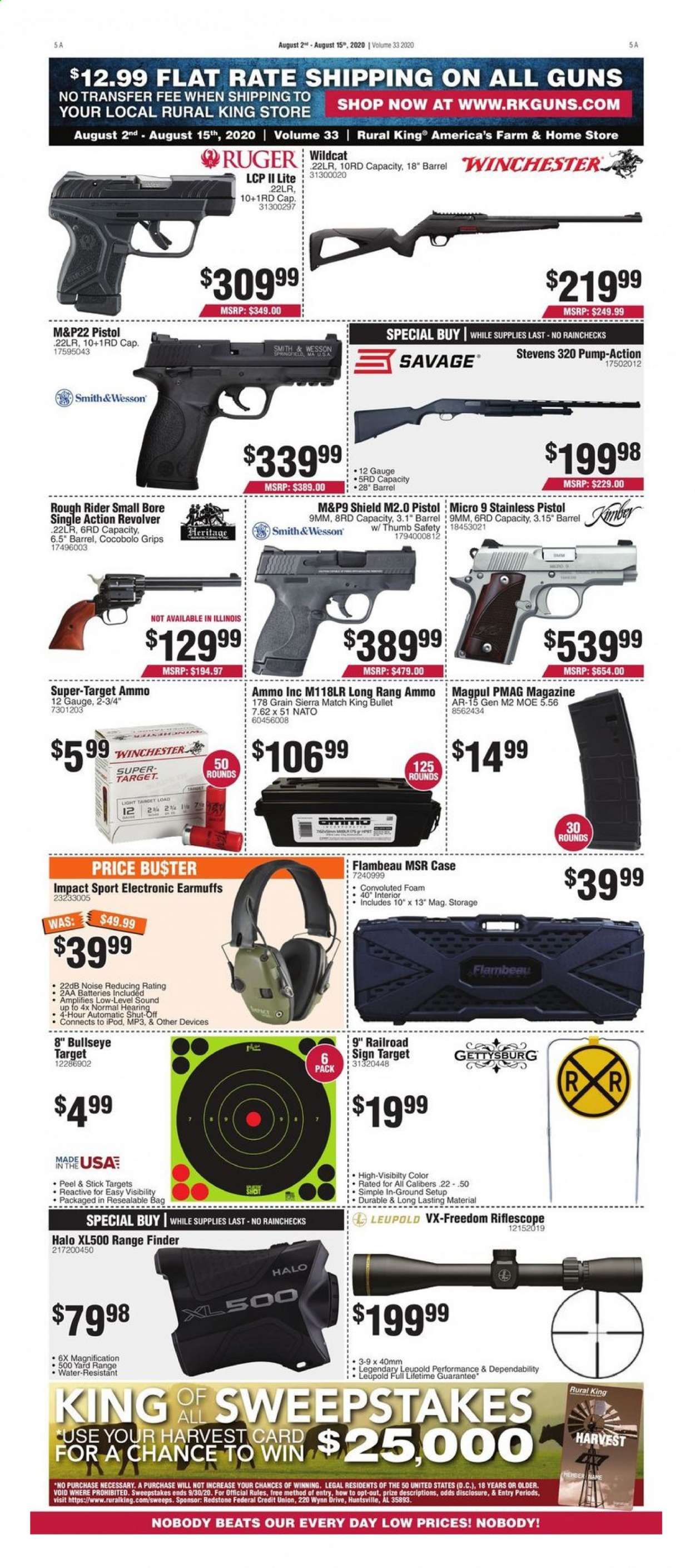 Rural King Weekly Ad August 2 to August 15