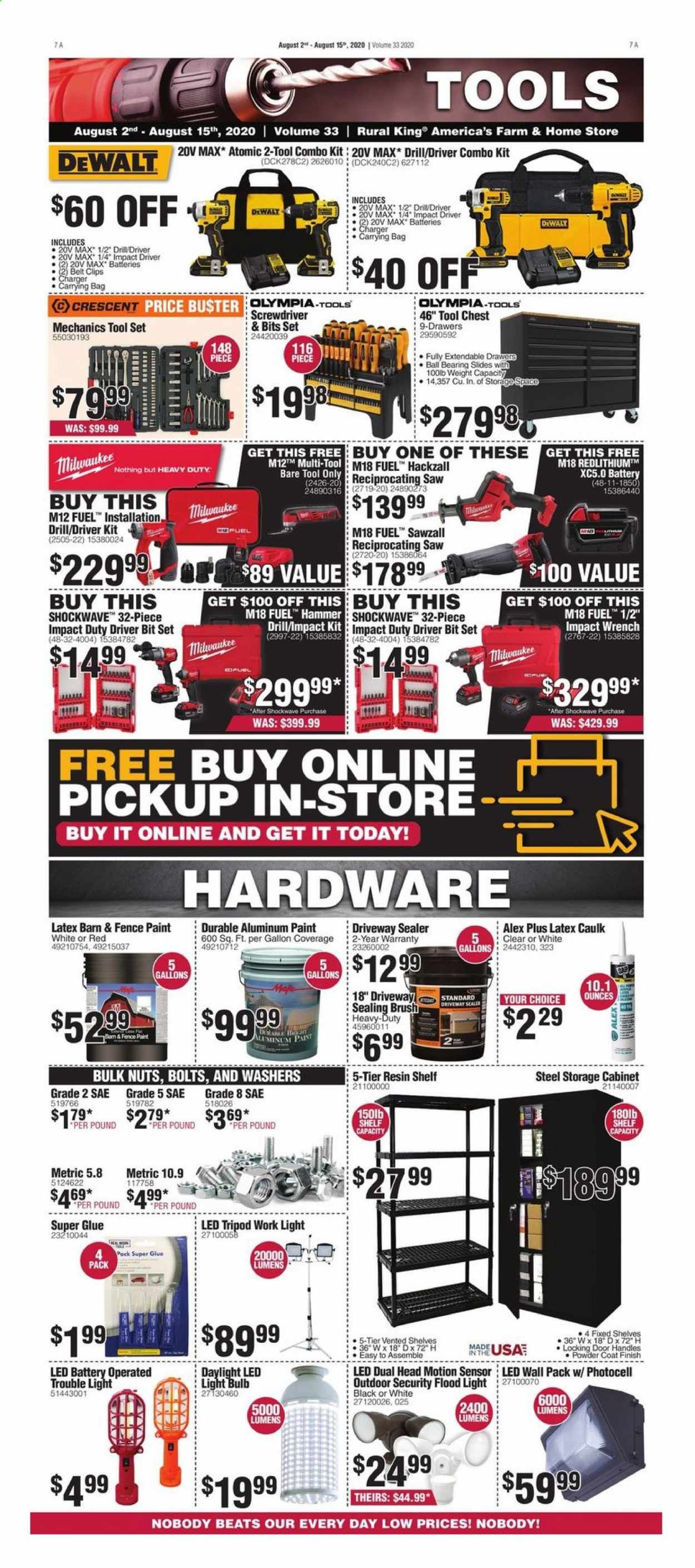Rural King Weekly Ad August 2 to August 15