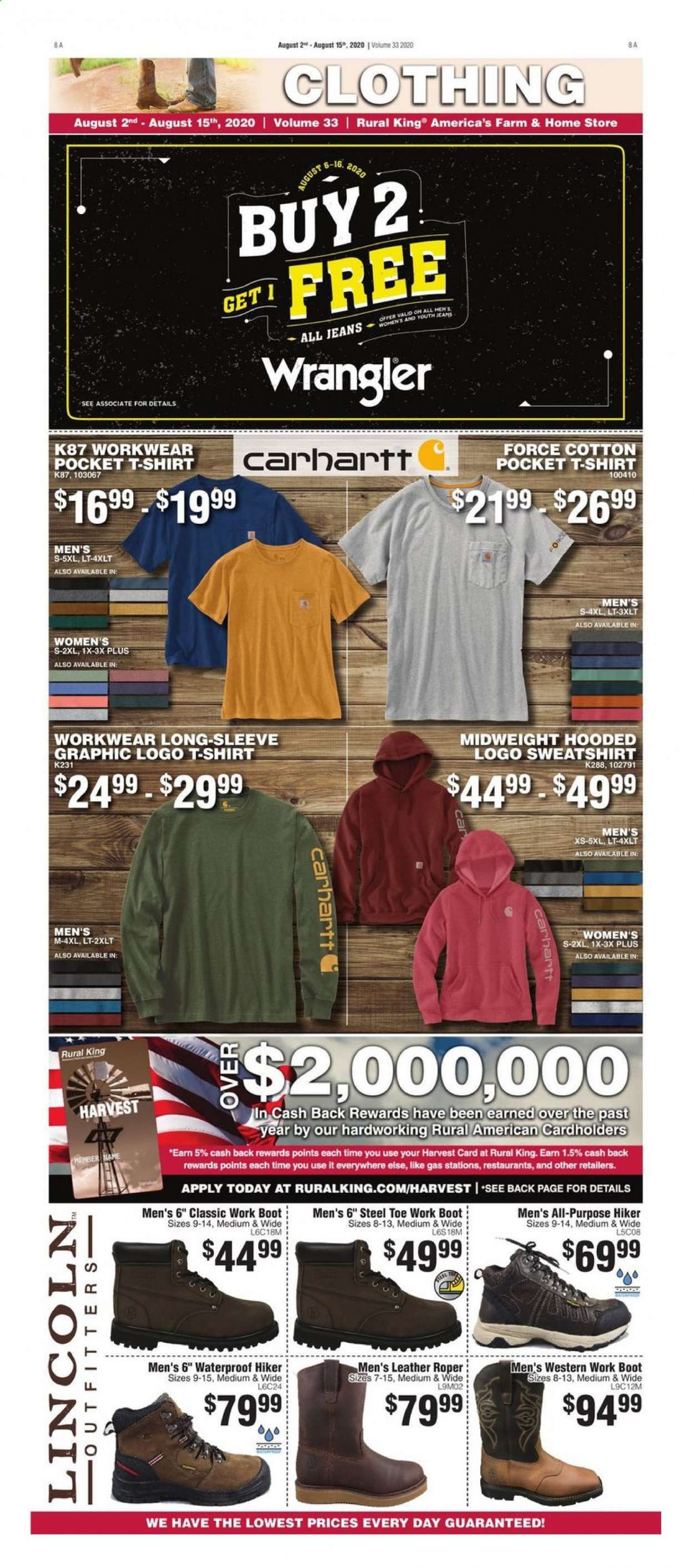 Rural King Weekly Ad August 2 to August 15