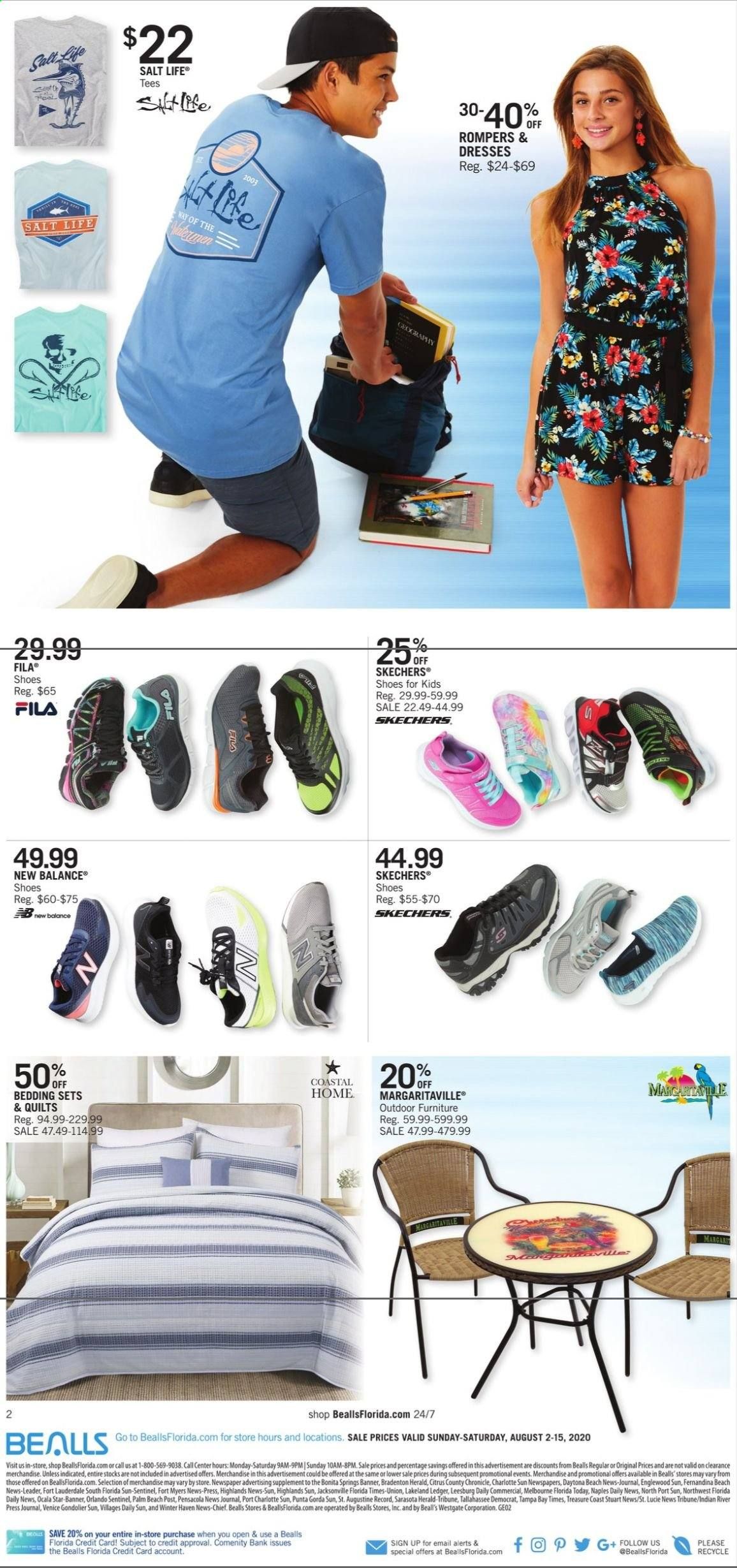 Bealls Florida Weekly Ad August 2 to August 15