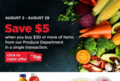 Cub Foods Weekly Ad August 2 to August 29