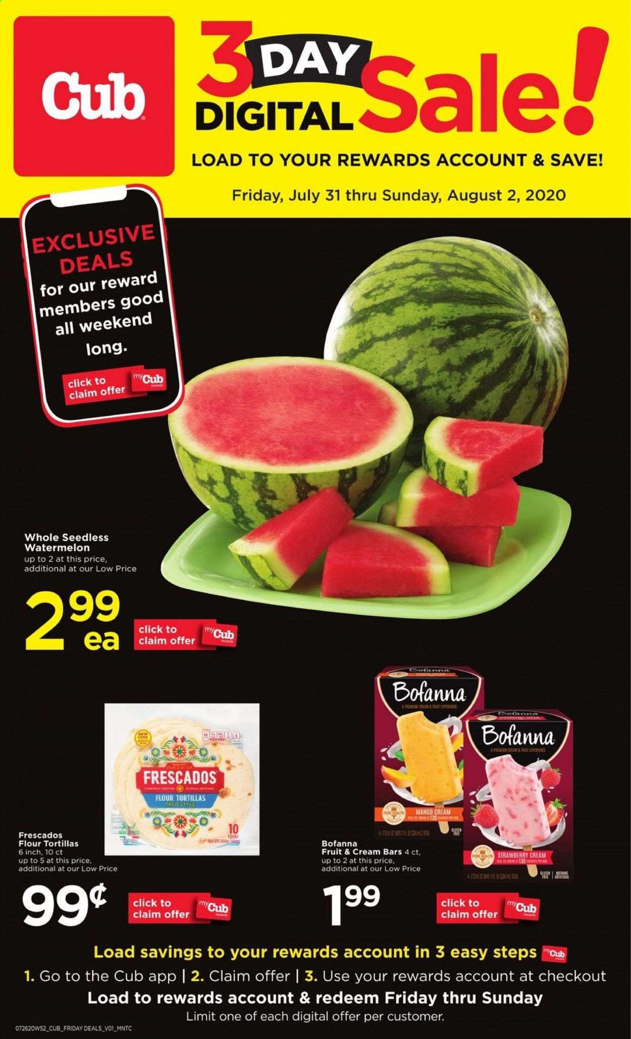 Cub Foods Weekly Ad July 31 to August 2