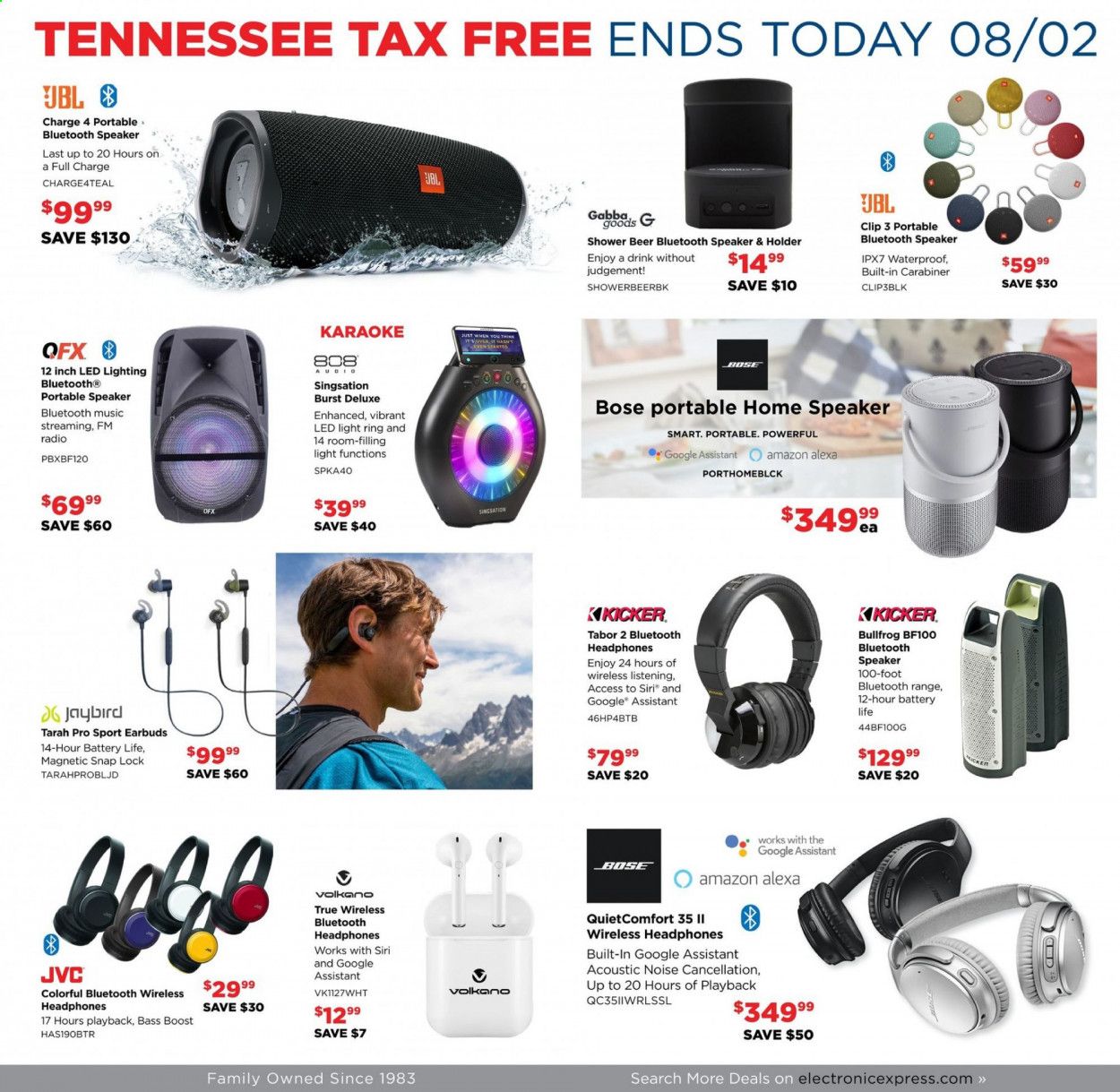 Electronic Express Weekly Ad August 2 to August 8