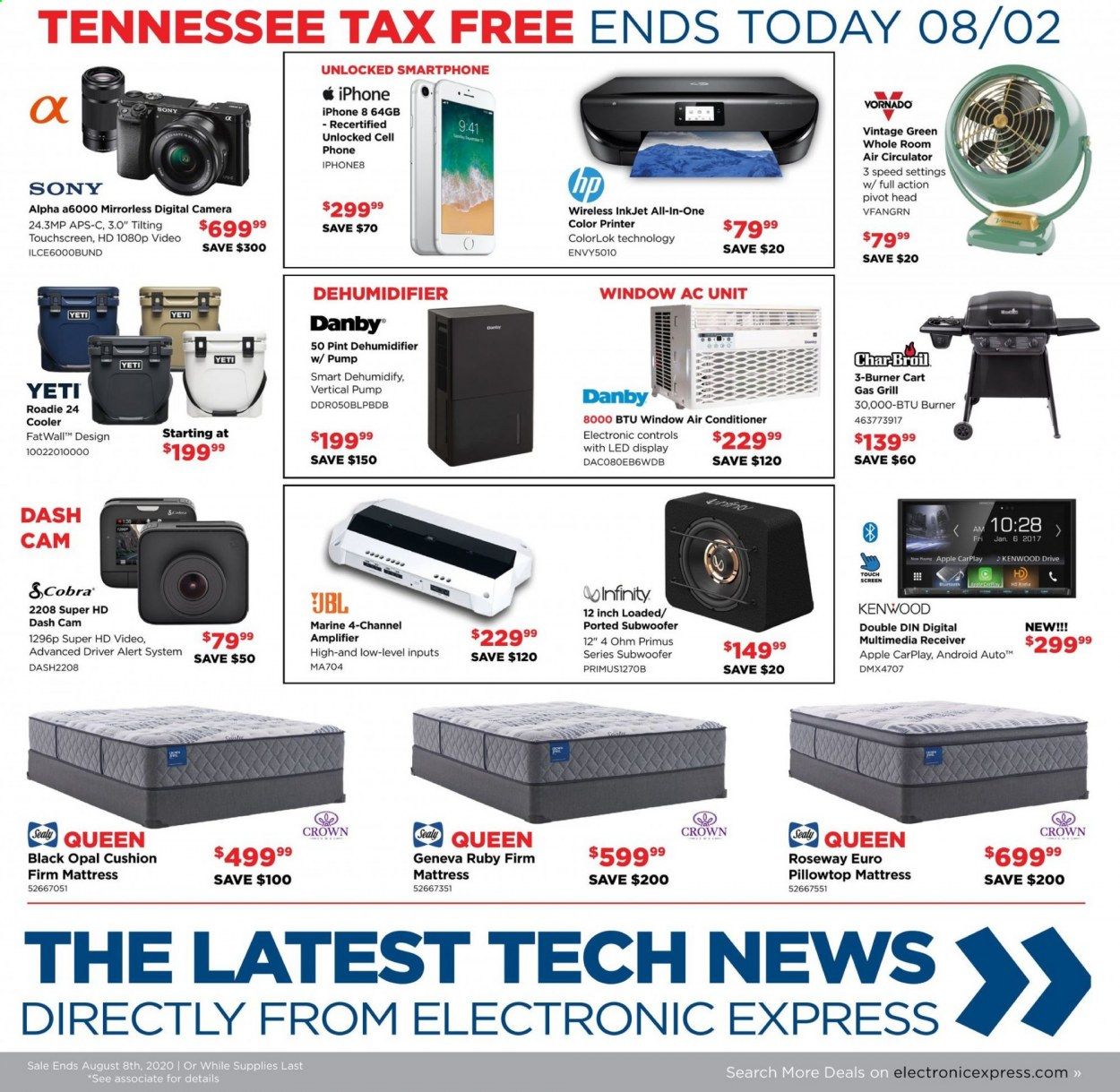 Electronic Express Weekly Ad August 2 to August 8