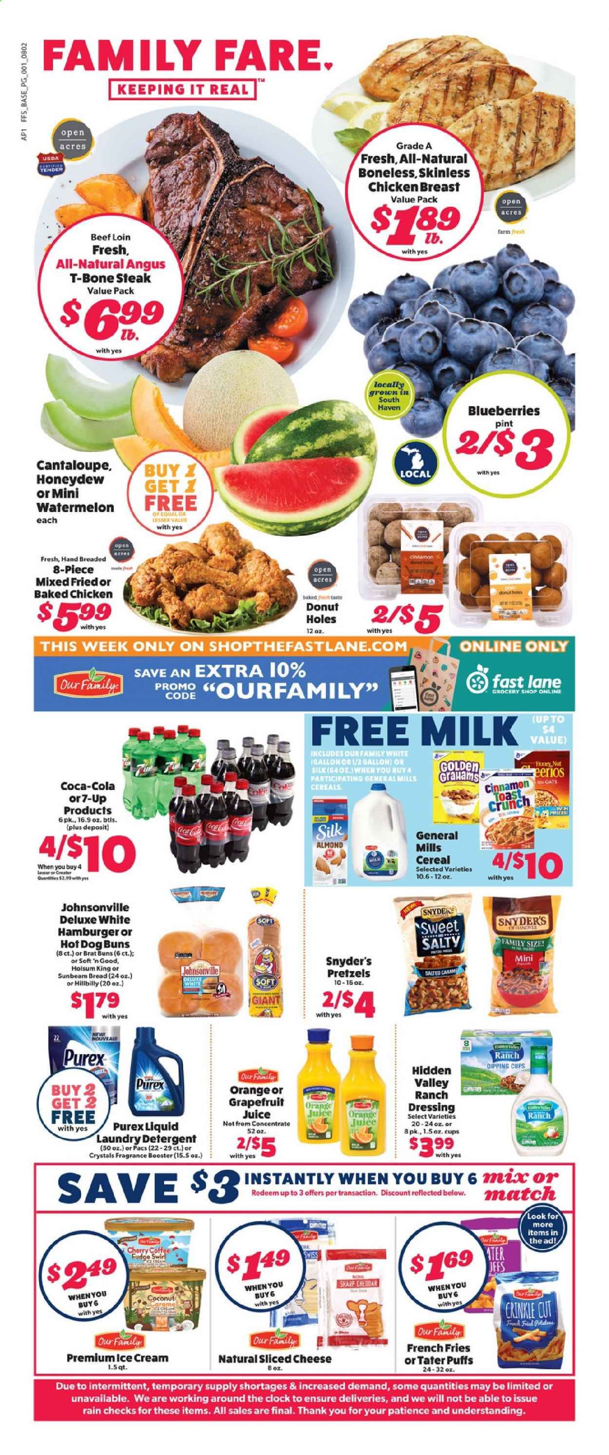 Family Fare Weekly Ad August 2 to August 8