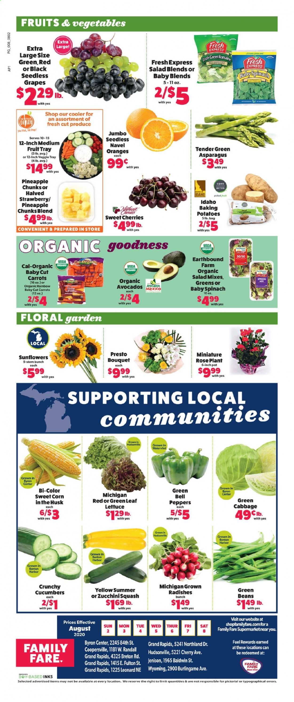 Family Fare Weekly Ad August 2 to August 8