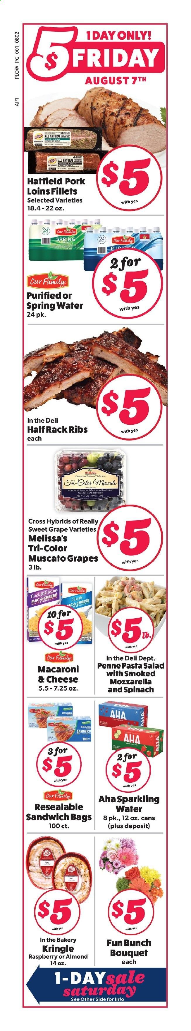 Family Fare Weekly Ad August 2 to August 8