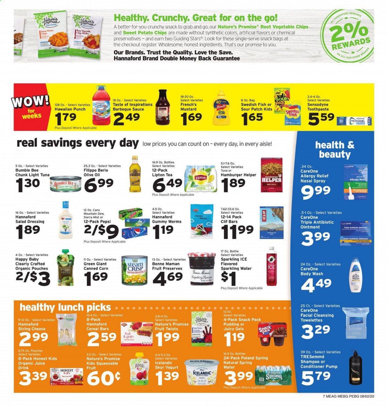 Hannaford (ME) Weekly Ad August 2 to August 8