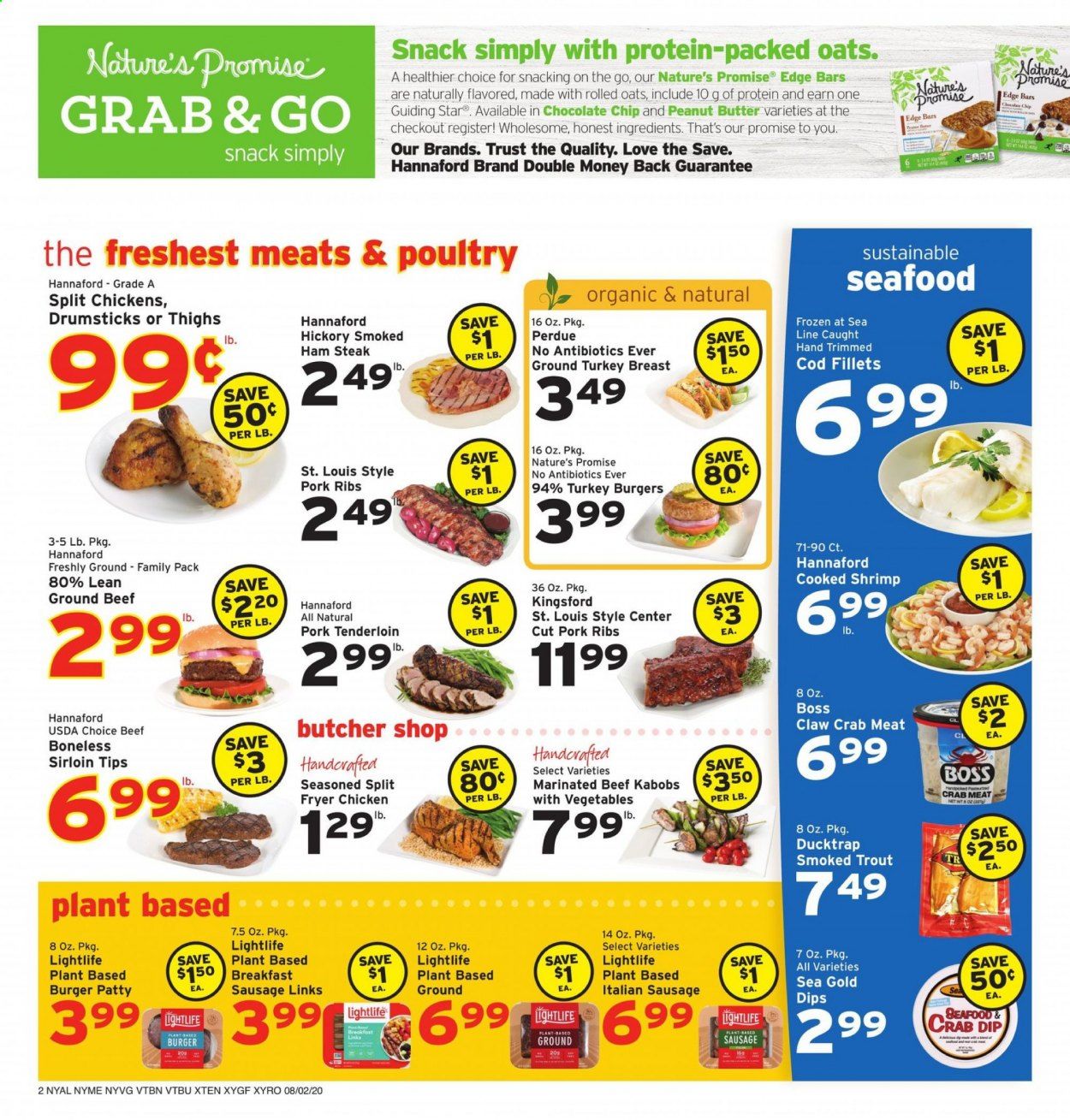 Hannaford (VT) Weekly Ad August 2 to August 8