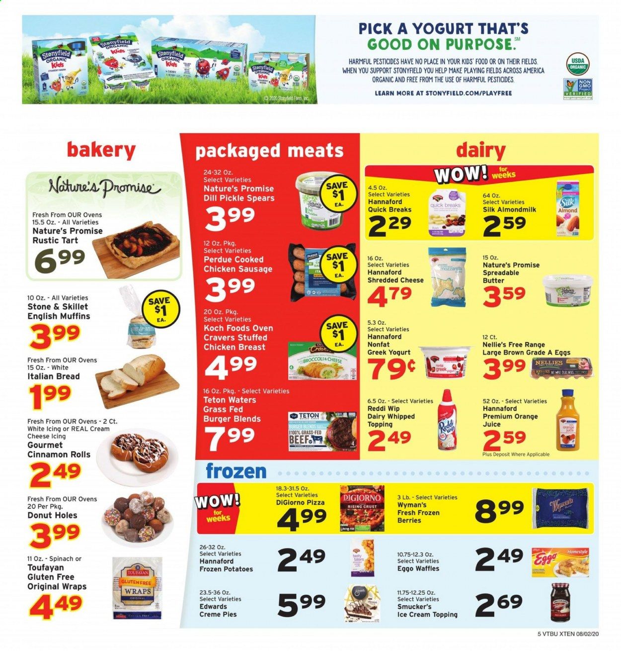 Hannaford (VT) Weekly Ad August 2 to August 8