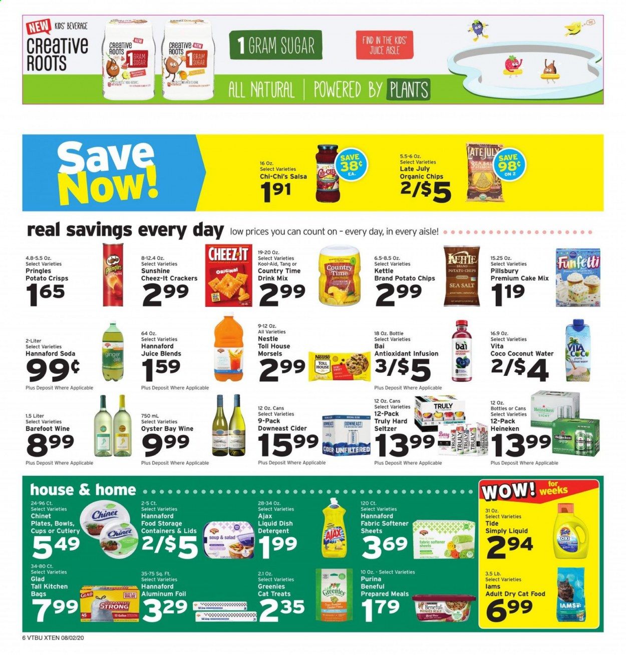 Hannaford (VT) Weekly Ad August 2 to August 8