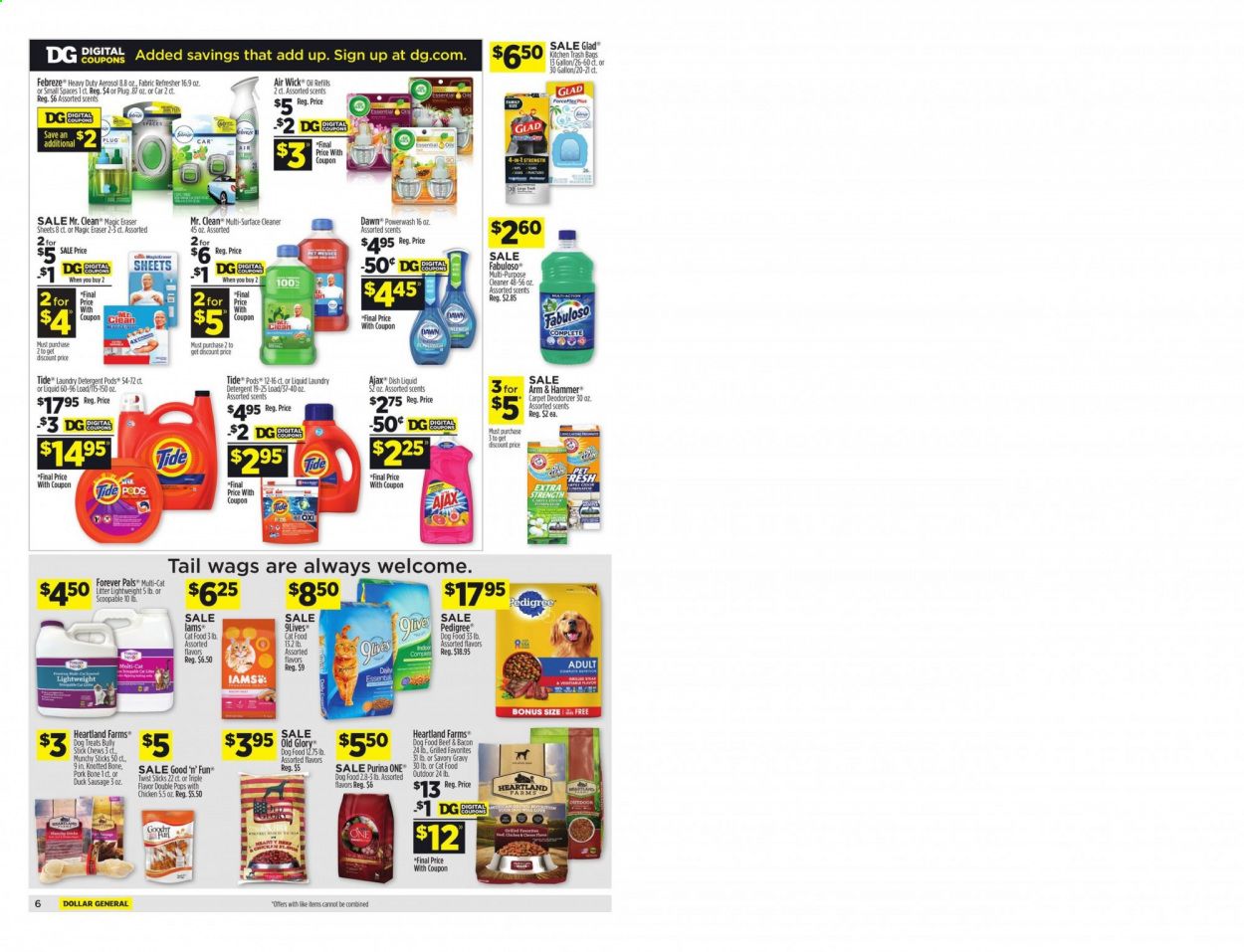 Dollar General (TX) Weekly Ad August 2 to August 8