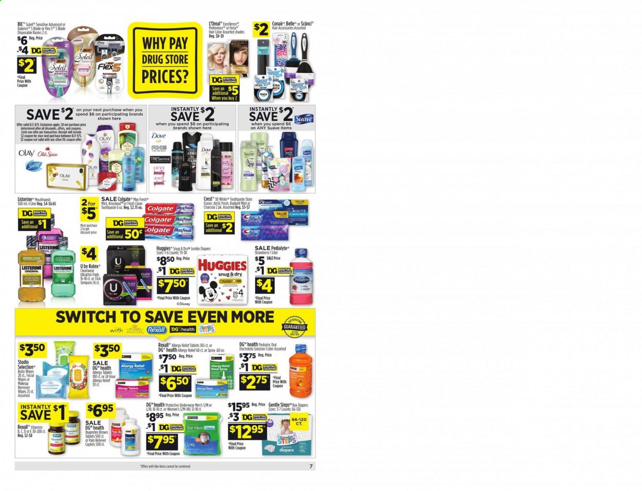Dollar General (TX) Weekly Ad August 2 to August 8