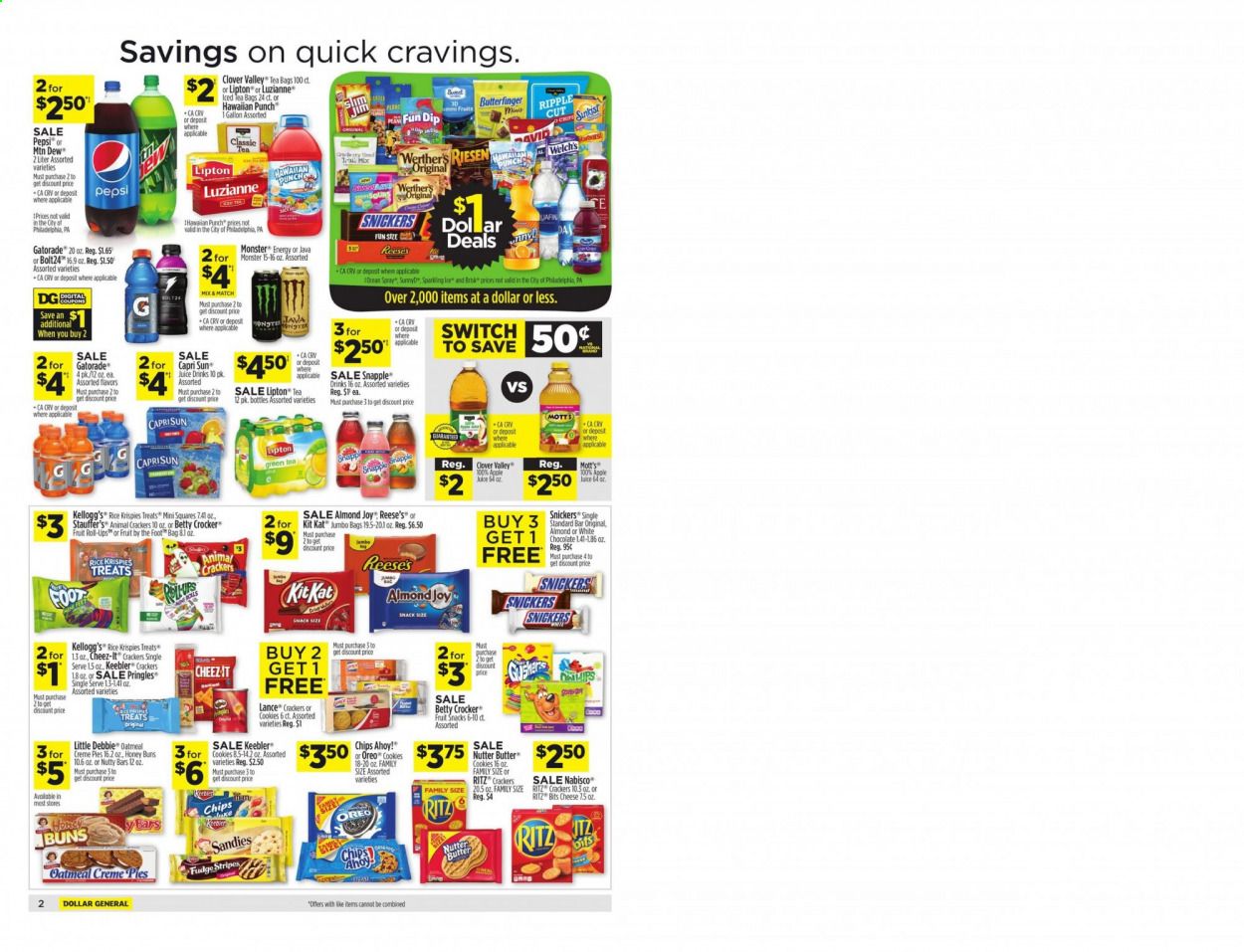 Dollar General (TX) Weekly Ad August 2 to August 8