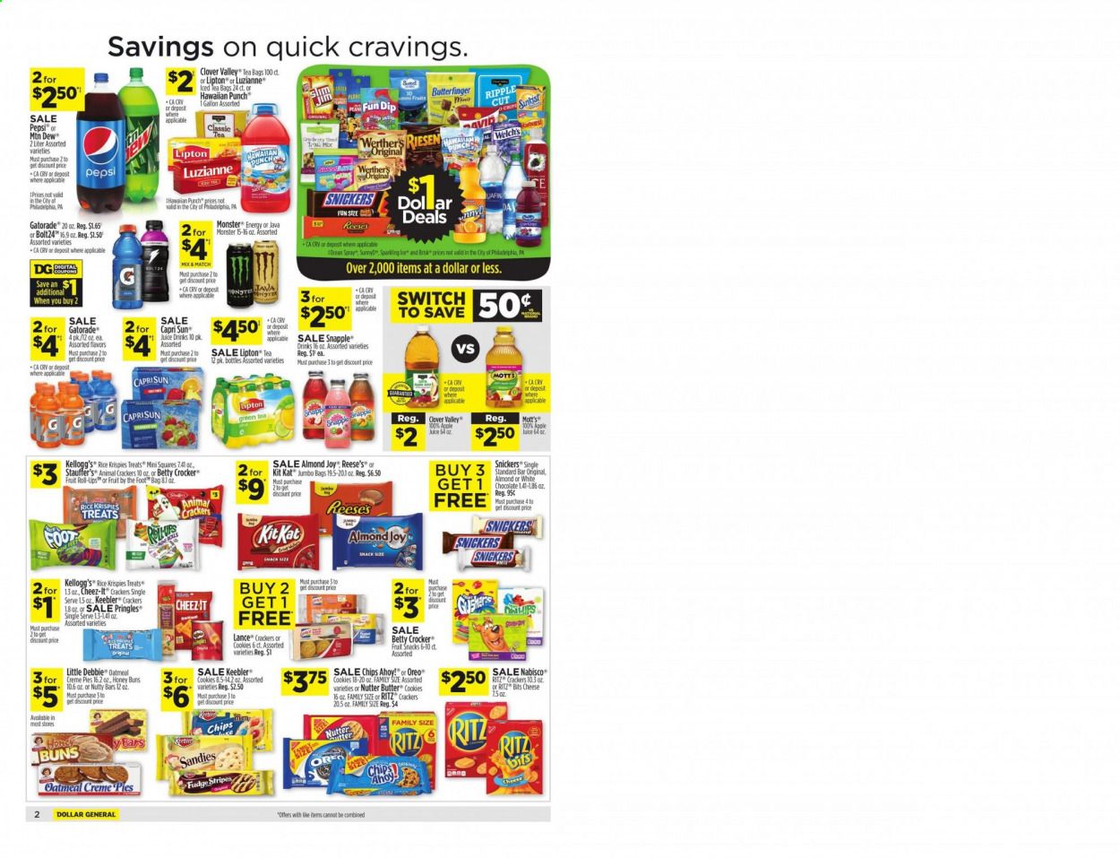 Dollar General (FL) Weekly Ad August 2 to August 8
