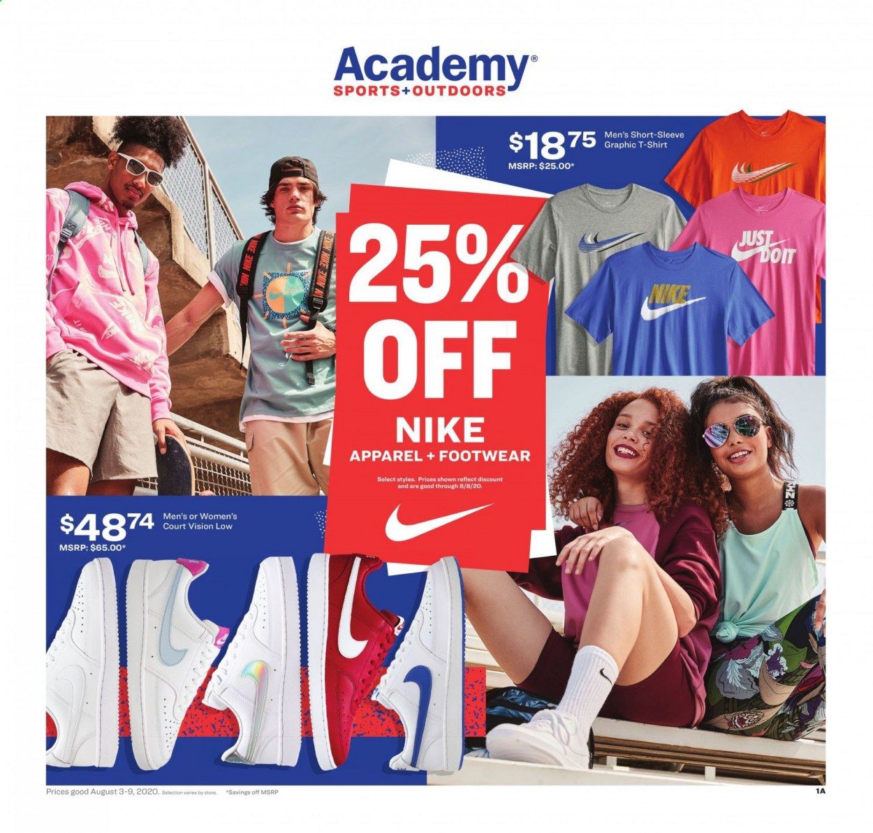 Academy Sports Weekly Ad August 3 to August 9