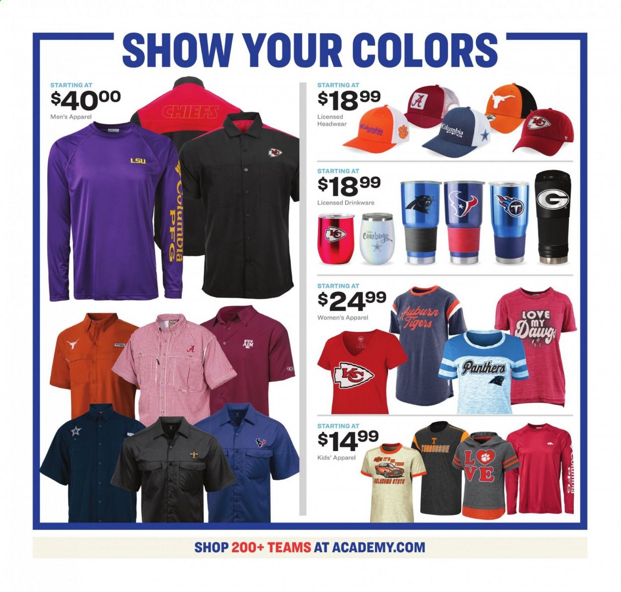 Academy Sports Weekly Ad August 3 to August 9