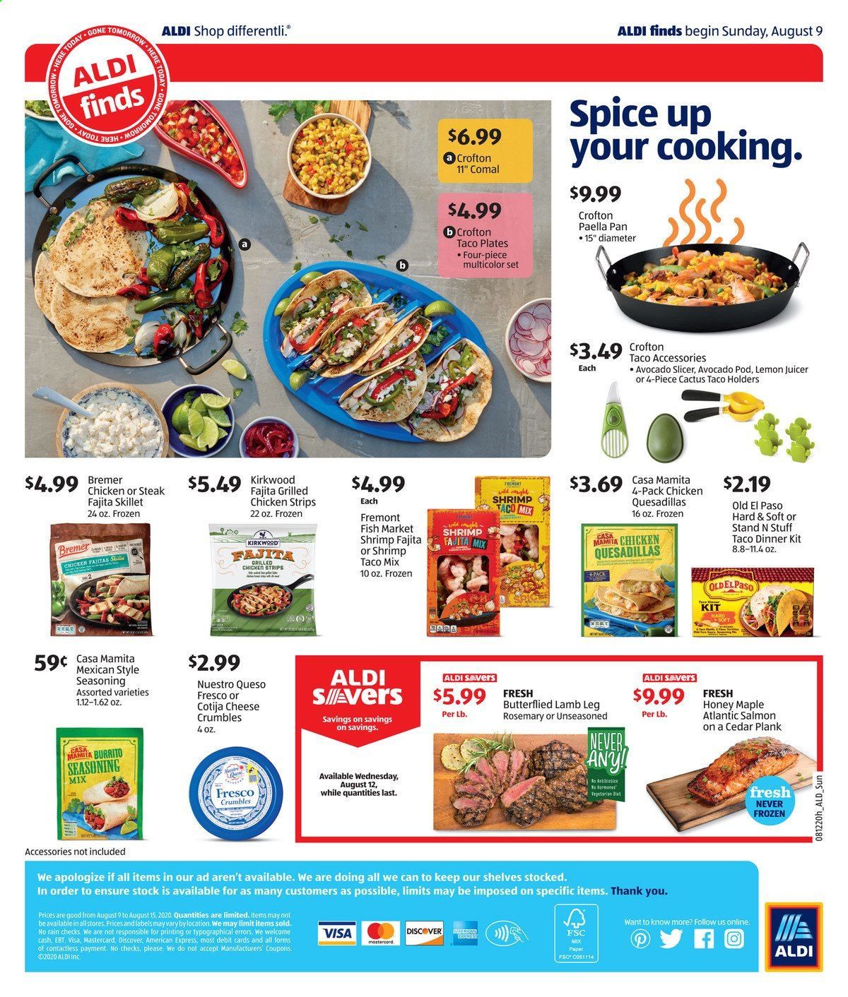 ALDI Weekly Ad August 9 to August 15