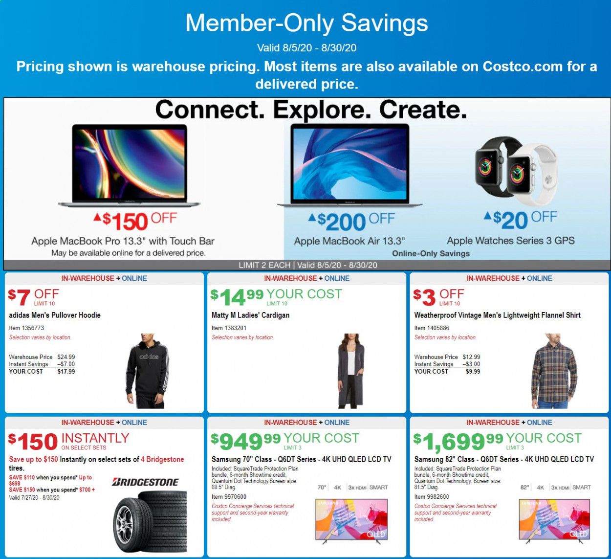 Costco Weekly Ad August 5 to August 30