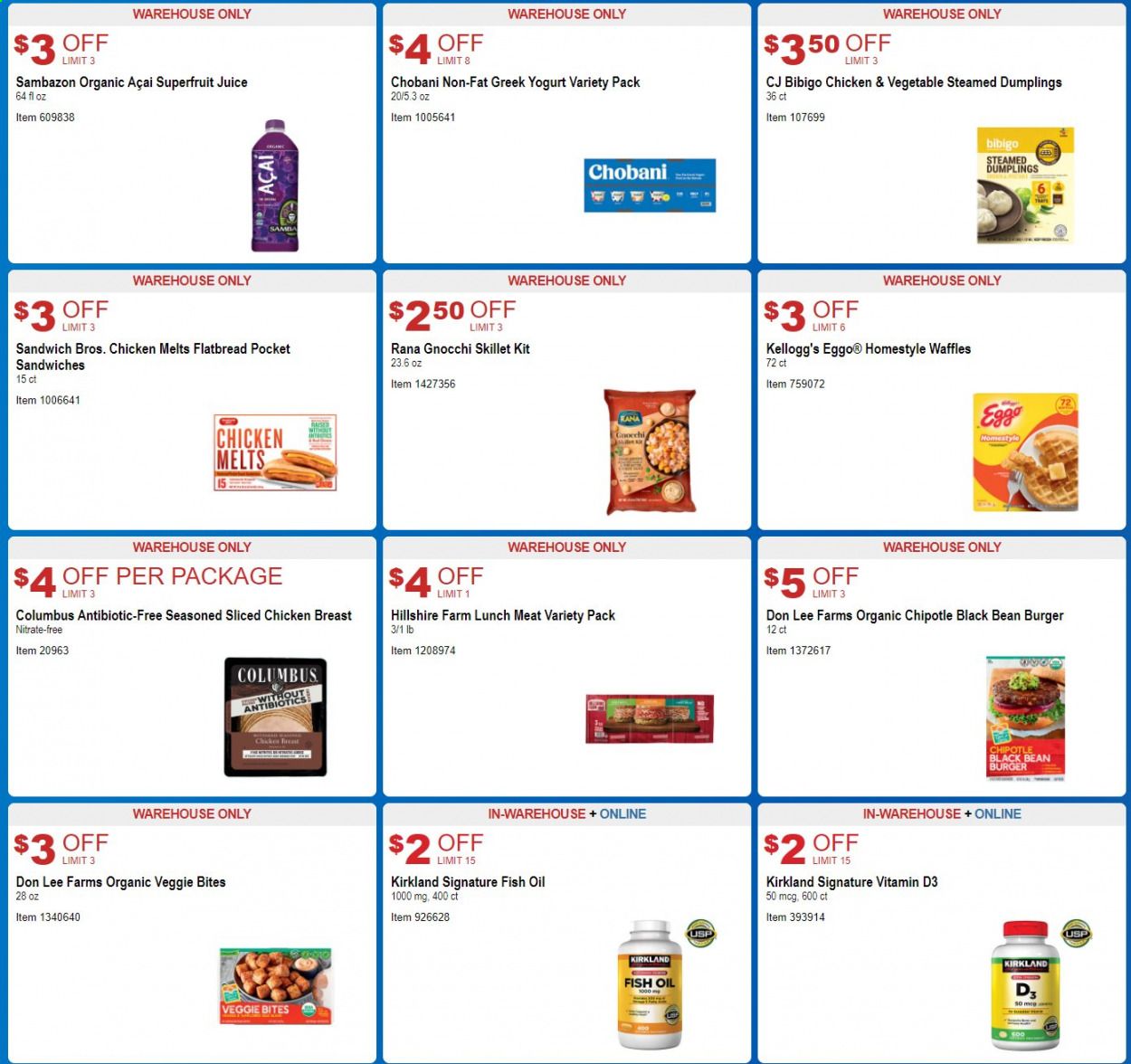 Costco Weekly Ad August 5 to August 30