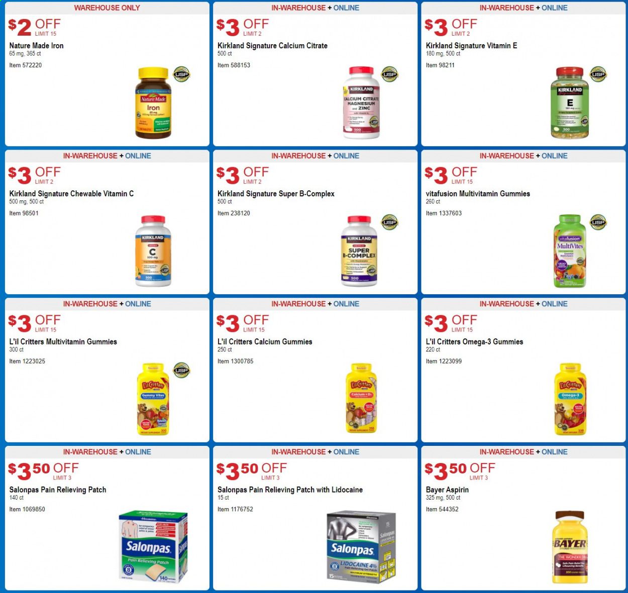 Costco Weekly Ad August 5 to August 30