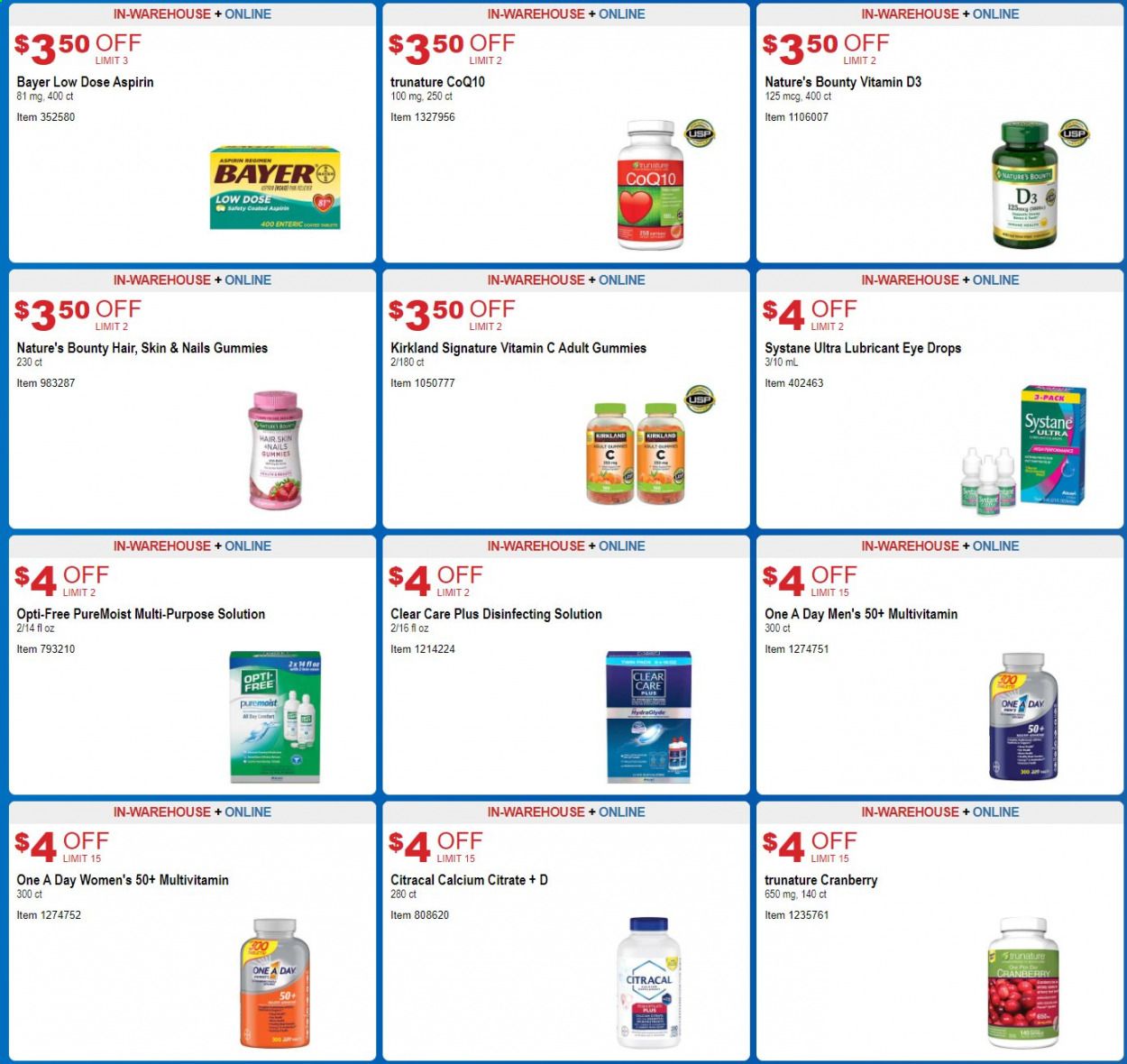 Costco Weekly Ad August 5 to August 30