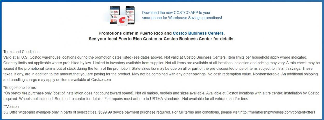 Costco Weekly Ad August 5 to August 30